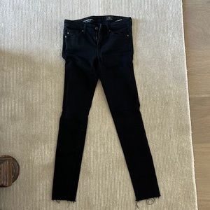 AG Black Skinny Jeans